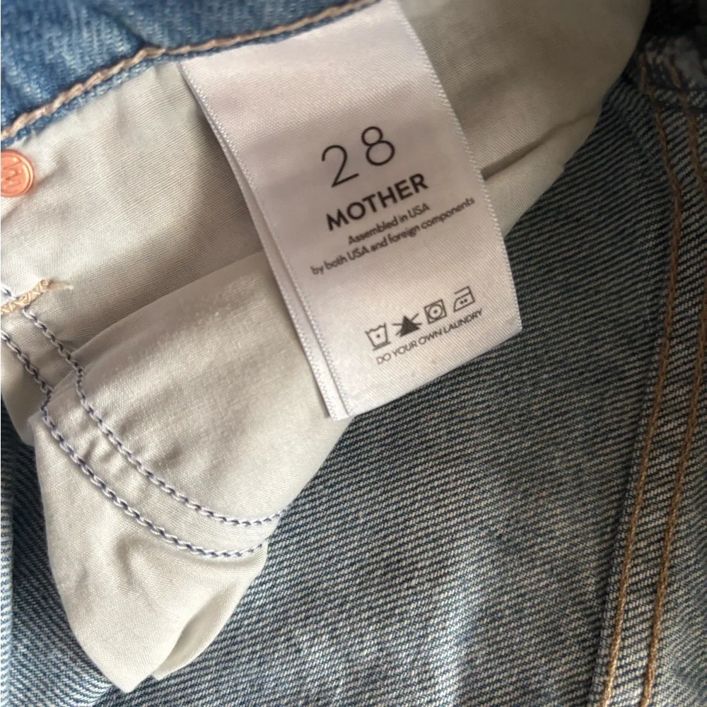 Mother Denim The Tux Sidestepper Sneak Fray
28 / Double Stacked - Picture 3 of 15